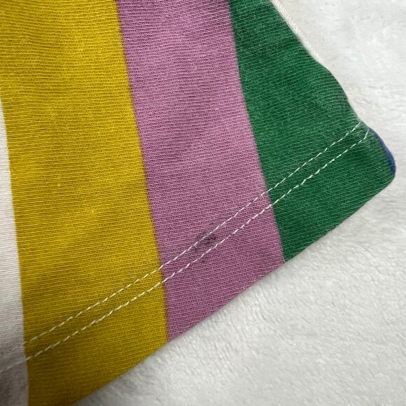 Mini Boden Rainbow Stripe Jersey Knit Skort Size 9-10Y Casual Vacation Preppy - Picture 9 of 10